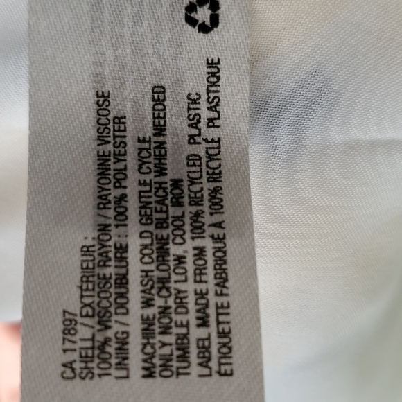 Gap yellow and blue floral maxi dress in size large, NWT - Picture 8 of 9